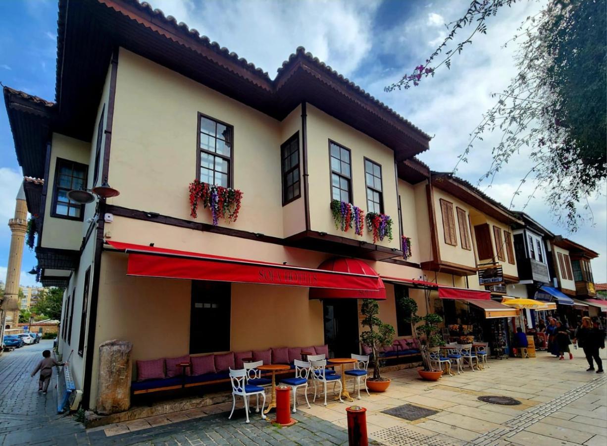 Sofa Hotels Kaleici Antalya Exterior foto