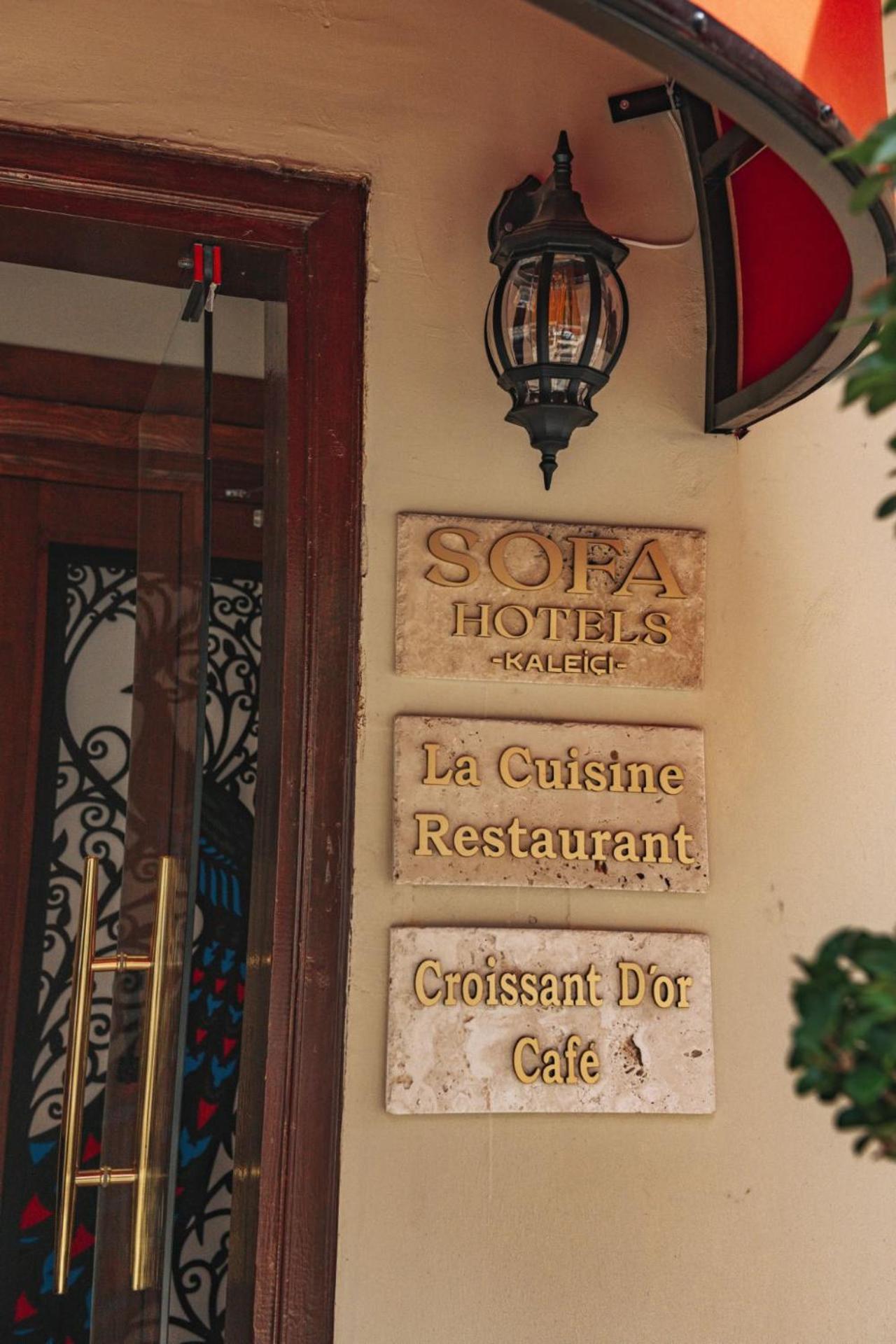 Sofa Hotels Kaleici Antalya Exterior foto